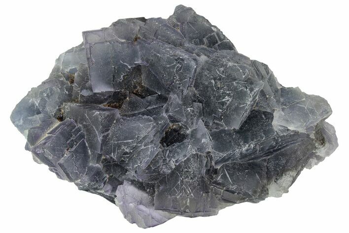 Purple, Cubic Fluorite Crystal Cluster - Pakistan #221238